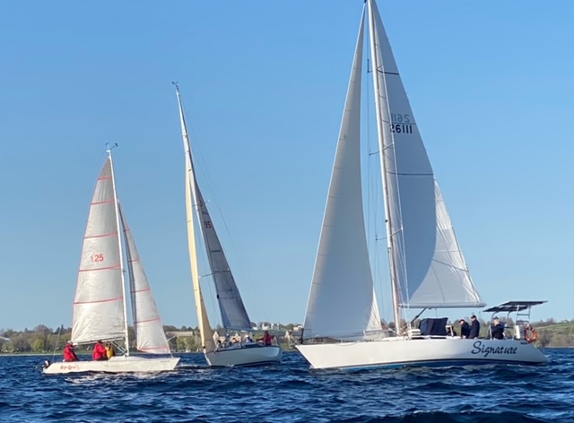 Keelboat named Selene Sailing